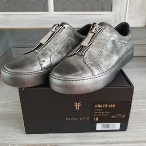 Frye Lena Zip Low